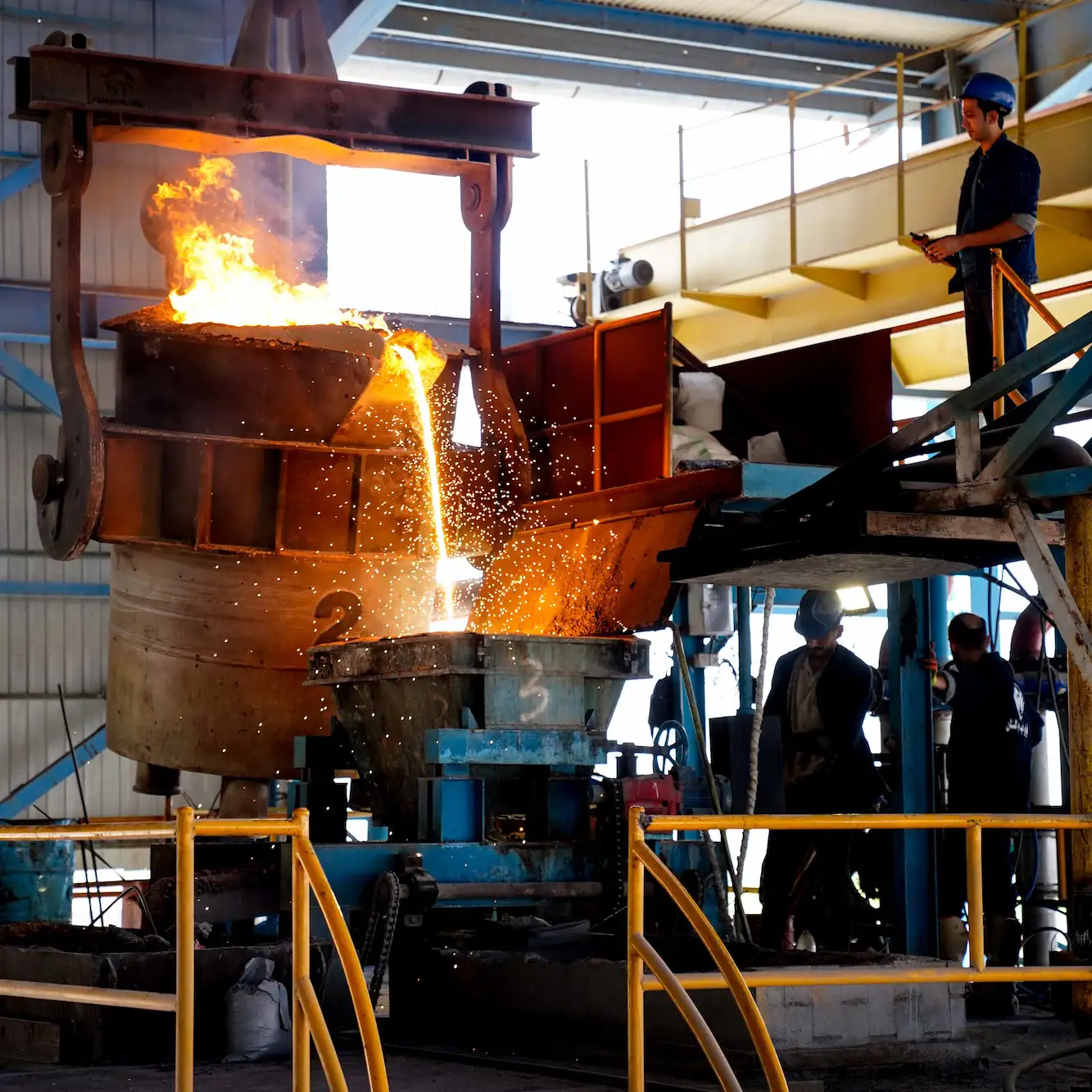 کوره القایی 10 تن