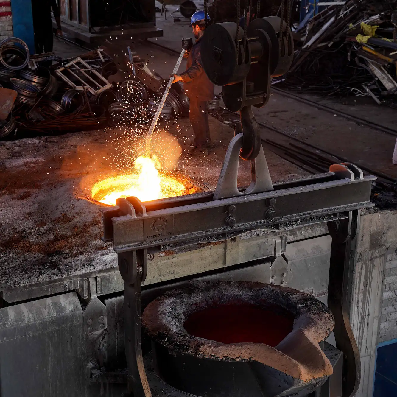 کوره القایی دوقلو