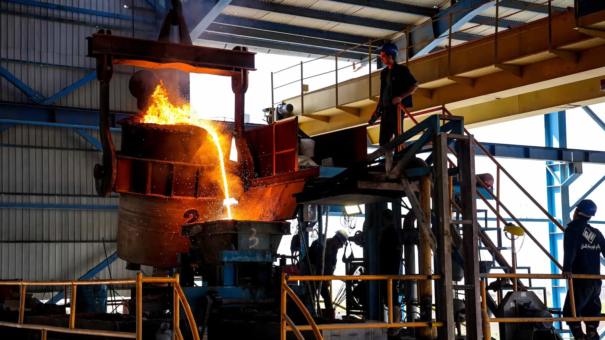 خط تولید فولاد